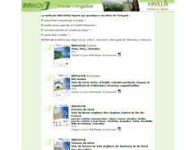 Tablet Screenshot of irrinov.arvalisinstitutduvegetal.fr
