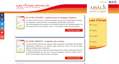 Desktop Screenshot of fiches.arvalisinstitutduvegetal.fr